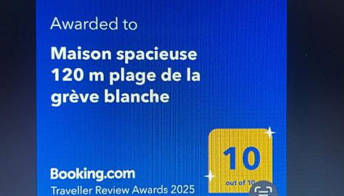 Maison spacieuse 120 m plage de la grève blanche - Foto 2