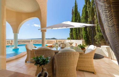 Meerblick Villa "Buena Vista" in Santa Ponsa, Mallorca - Foto 39