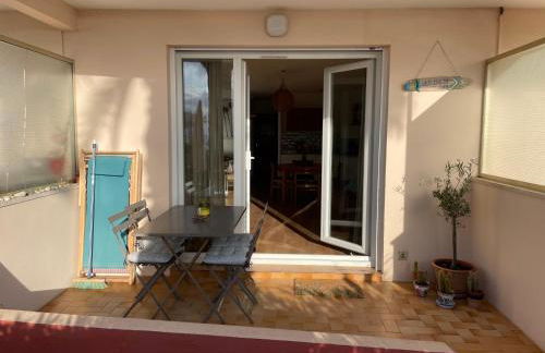 "Les Palmiers" Studio spacieux vue mer Terrasse & Parking - Foto 17