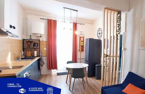 ArtKlein * T1 tout confort - Fibre -Halles Diderot - Foto 1