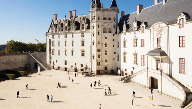 Cour du château des Ducs de Bretagne