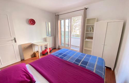 Chez Fiatope - Appartement Calme avec balcon & Parking, proche T6 - Foto 7