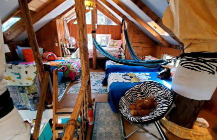 Magical Tree House Rental Nestled in the Woods on Farm Retreat near St. Louis, Missouri - Foto 23