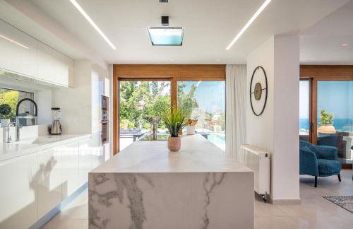 Eunoia Blue Villa Heraklion Crete, Sea View, Private Pool, Prassas, Karteros - Foto 40