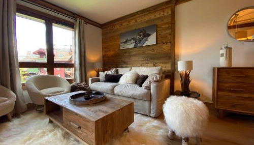 Arcs 1950 Appartement Luxe type chalet 5 à 7 personnes Vue imprenable sur le Montblanc skis aux pieds - Foto 4