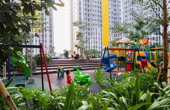 2BR + Sofa Bed The Springlake Summarecon Bekasi Apartment - Foto 26