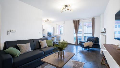 Spacieux - 4 pers' - Balcon - 2 lits - Parking - Photo 4