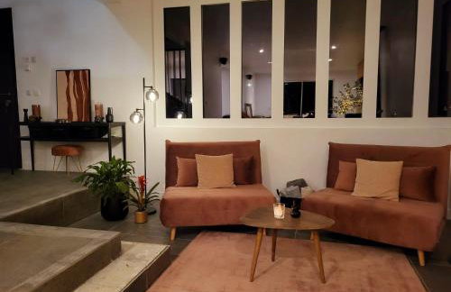 NALAN Godvicien, Spa, piscine chauffée, forêt, 14 pers - Foto 19