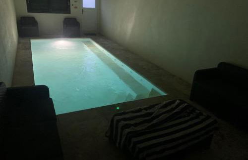 Villa piscine/spa privé intérieur 33° ZOO DE LA FLECHE 24h DU MANS - Photo 21