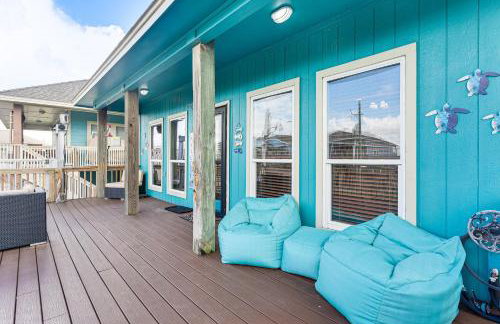 Walk to the Ocean Family Retreat in Crystal Beach - Foto 22