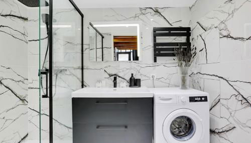 Chic Apartment - 1br/4p - Strasbourg-saint-denis - Foto 4, Shower