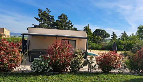Havre de paix en Drôme villa moderne climatisée - jacuzzi "la maison d'à côté" - Foto 3, Garden