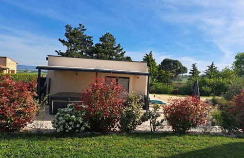 Havre de paix en Drôme villa moderne climatisée - jacuzzi "la maison d'à côté" - Foto 3