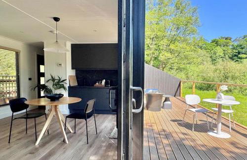 Kingfisher - Luxurious Off-Grid Eco Cabin with Riverviews - Foto 11