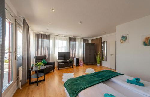 GREAT PLACE Penthouse Stuttgart Airport Messe Parkplatz Heimkino - Foto 22