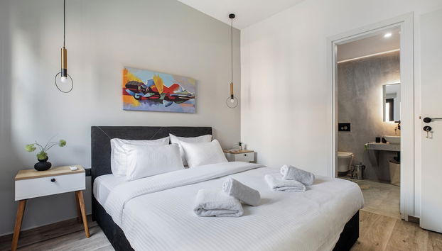 Sway - Chic 1-BR Apt & Balcony in Athens - Foto 5, Habitación