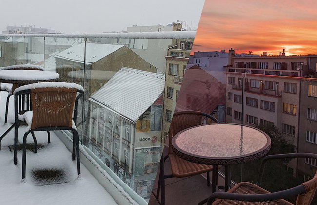 Cozy Apartment with Big Terrace - Karlín - Foto 10