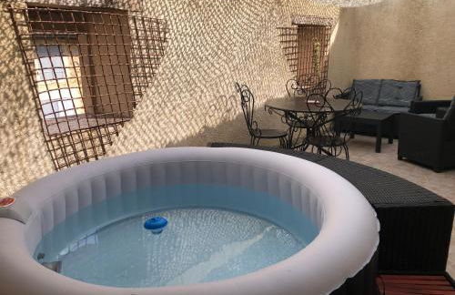 Gîte LE BOIS FLOTTE spacieux 120 m2 6 personnes Lagorce vallon pont d arc Ardèche - Foto 2