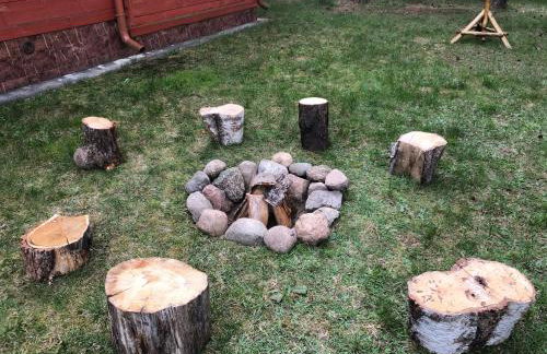 Drewniany Domek z Bali nad Bugiem - Foto 9