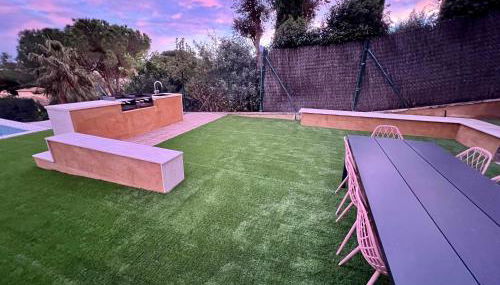 Casa Mas Cabañas con piscina infinita con playa - Foto 4, Garden, Garden view