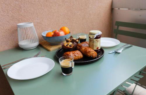 L'écrin, Studio Cosy, MBS, Wifi, Parking, Clim - Foto 21