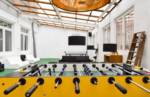 230 m2 Loft mit eigenem Wintergarten mit Tischtennis & Dart, kostenloser Parkplatz - Foto 10