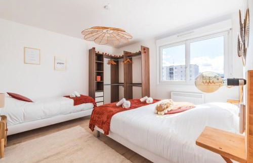 Le Solaris 3 chambres avec 2 grands lits et 3 simples - Foto 13