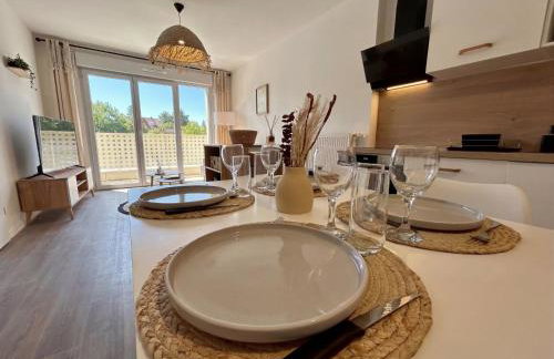 Lumen Chartrain - appartement proche centre-ville, balcon et parking - Foto 25