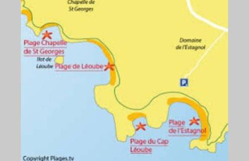 studio climatisé proche port et plages - Foto 13