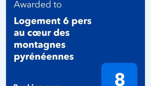 Logement 6 pers au cœur des montagnes pyrénéennes linge de maison et papier toilette non fournis - Foto 2