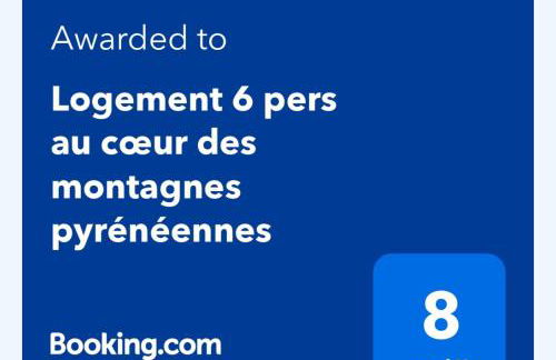 Logement 6 pers au cœur des montagnes pyrénéennes linge de maison et papier toilette non fournis - Foto 2