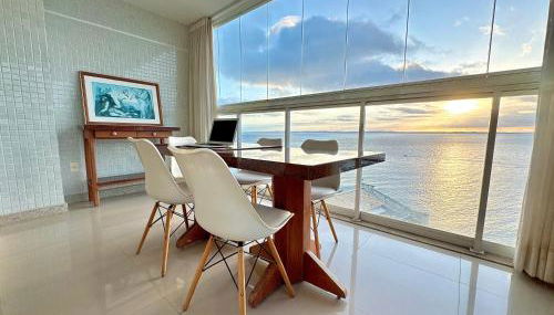 Excepcional Apartamento Vista Mar -Cloc Por do Sol na praia, frete Mar - Foto 3