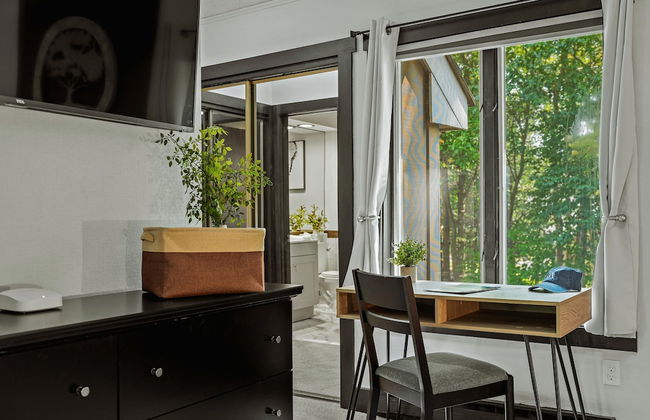 Pocono Bear Den by Avantstay Stylish Modern Deck w Grill Outdoor Dining - Foto 15