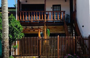 Suíte frente mar com cozinha e quintal pés na areia - Foto 4