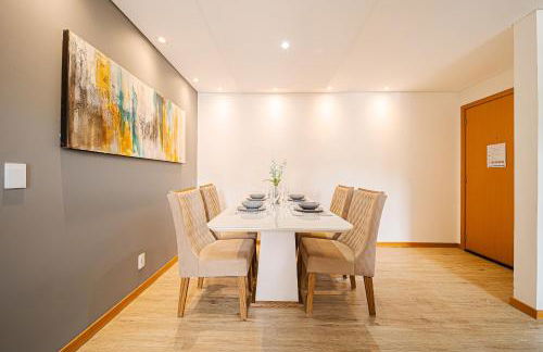 Aconchego e privacidade para sua família com 2 quartos, sala e cozinha integrados e sacada com churrasqueira - Foto 20