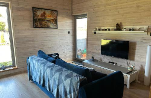 Mazury Dom Oluś nad jeziorem Sasek Wielki z gorącą balia z funkcją jakuzzi - Foto 41