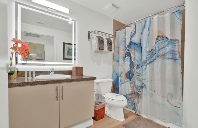 Beautiful Blue Gold Studio Ocean View - Foto 25