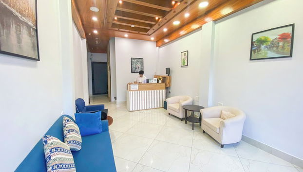 Sala de estar do lobby