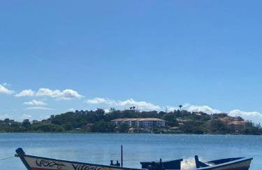 TOP 1 QUARTO com ESTACIONAMENTO em Condomínio com VISTA INCRIVEL - PORTARIA 24h, PISCINA, Sauna e Parquinho Infantil - Apartamento com Ar condicionado, Smart TV, Wi-Fi, Cozinha Completa, NETFLIX, Entre o MAR e a LAGOA, CUSTO BENEFICIO - Foto 29