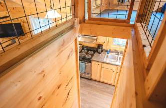 Nana Cabin Tiny Log Home Comfort In Rustic Bliss - Foto 14