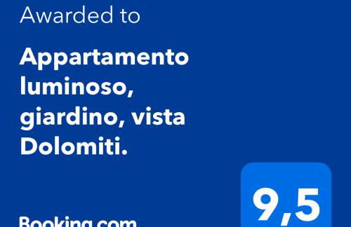 Appartamento luminoso, giardino, vista Dolomiti. - Foto 41