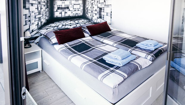 Cozy Apartment with Big Terrace - Karlín - Foto 3, Habitación