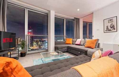 #25 World Famous Rotunda 18th floor skyline views - Near Bullring - Sleeps 4 - "Perfect for contractors and families" - Foto 1
