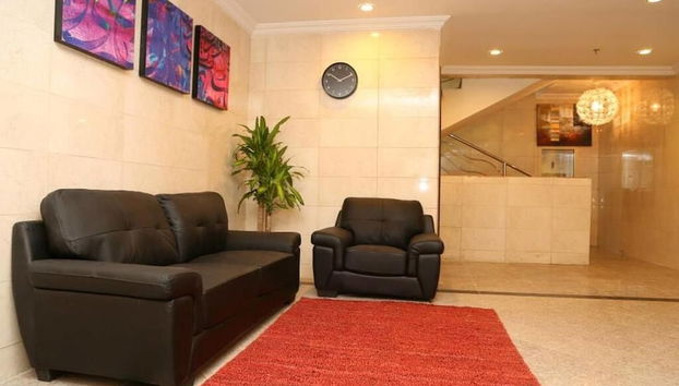 Zona de estar del vestíbulo