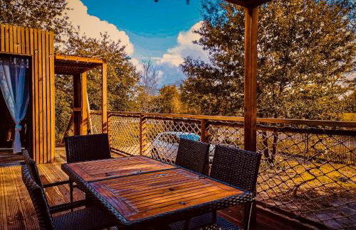 Domaine construction bois sur pilotis dans une chênaie proche océan - Foto 9