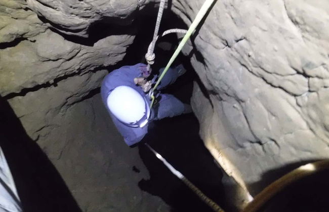 Espeleologia na gruta de Nanzal - Foto 4