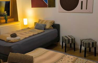 AufmLohr - Appartement mit 3 Schlafzimmern- 4 Einzelbetten- für 4 Personen - in Leverkusen Hitdorf - Private Parkplätze vorhanden- - Foto 31