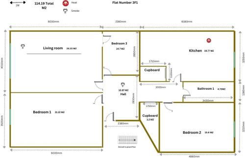 3 bed overlooking meadows park - Foto 55