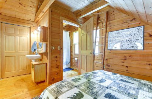 2 Mi to Boat Ramp Log Cabin in New Hampshire - Foto 16