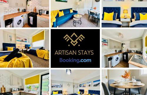 Deluxe Apartment in Southend-On-Sea by Artisan Stays I Free Parking I Sleeps 5 - Foto 27